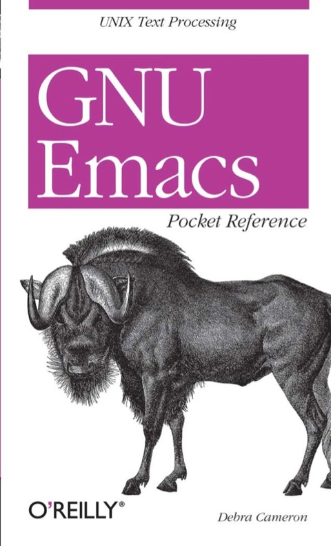 Cover image for book GNU Emacs Pocket Reference