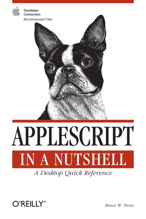 Cover image for book AppleScript in a Nutshell
