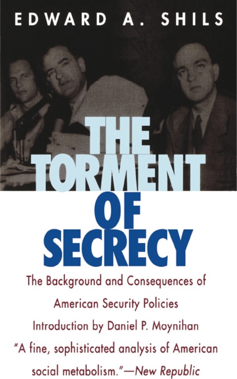 Cover image for book The Torment of Secrecy