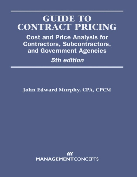Cover image for book Guide to Contract Pricing