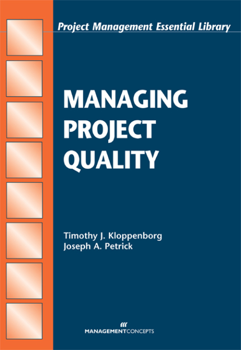 Cover image for book Managing Project Quality