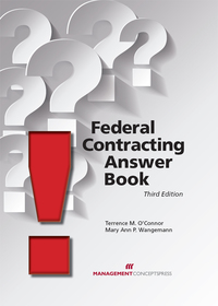Imagen de portada: Federal Contracting Answer Book 3rd edition 9781567264241