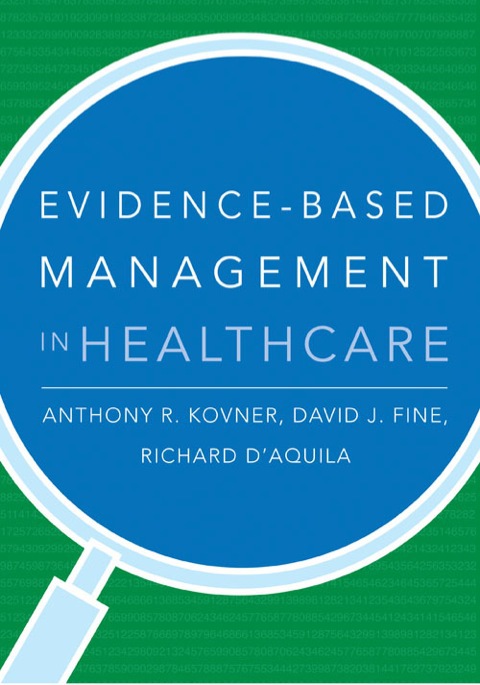 Cover image for book Evidence-Based Management in Healthcare