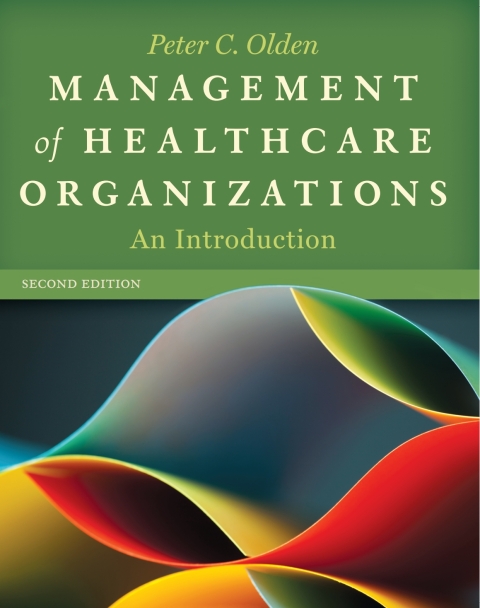 Cover image for book Management of Healthcare Organizations: An Introduction