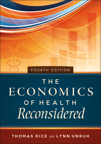 Cover image: The Economics of Health Reconsidered 4th edition 9781567937237