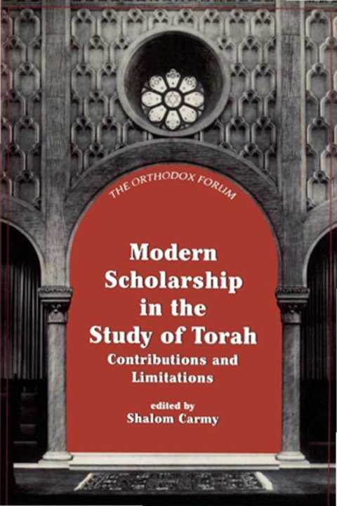 Cover image for book Modern Scholarship in the Study of Torah