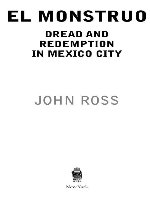 Cover image for book El Monstruo