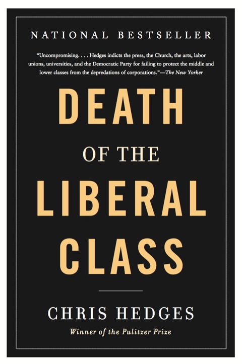Cover image for book Death of the Liberal Class