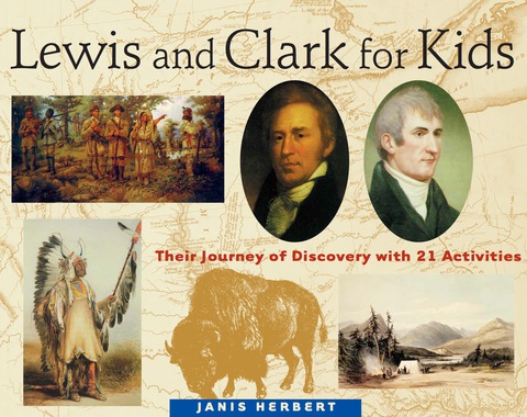 Cover image for book Lewis and Clark for Kids