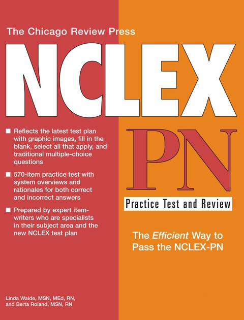Cover image for book Chicago Review Press NCLEX-PN Practice Test and Review