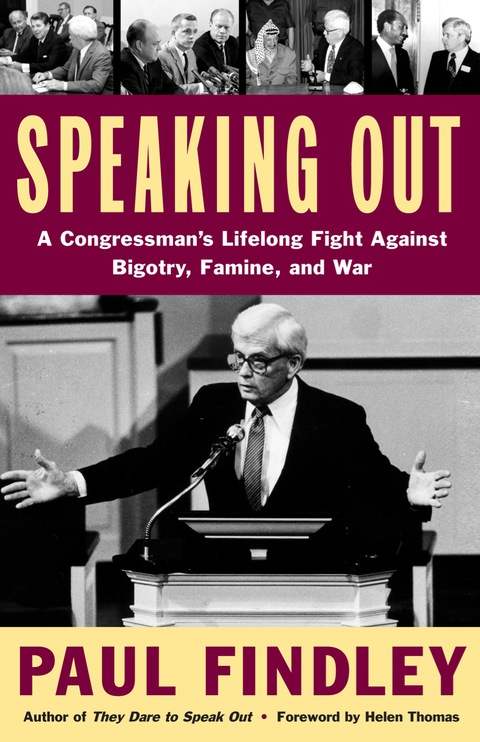 Cover image for book Speaking Out: A Congressman's Lifelong Fight Against Bigotry, Famine, and War