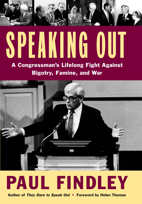 Cover image for book Speaking Out: A Congressman's Lifelong Fight Against Bigotry, Famine, and War