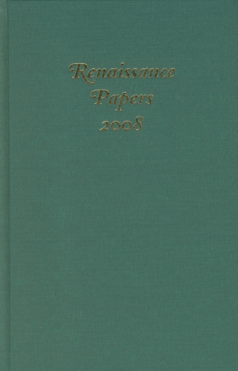 Cover image for book Renaissance Papers 2008