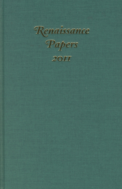Cover image for book Renaissance Papers 2011