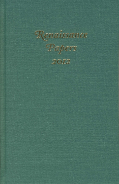 Cover image for book Renaissance Papers 2012