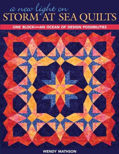 Cover image for book A New Light on Storm at Sea Quilts
