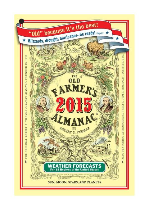 Cover image for book The Old Farmer's Almanac 2015