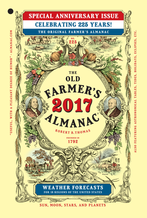 Cover image for book The Old Farmer's Almanac 2017