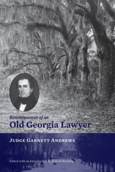 Cover image for book Reminiscences of an Old Georgia Lawyer