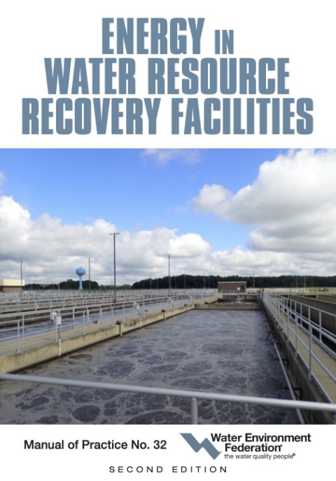 Cover image for book Energy in Water Resource Recovery Facilities, 2nd Edition MOP 32