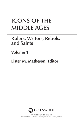 Icons of the Middle Ages