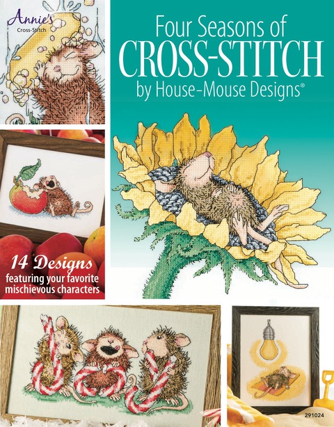 Cover image for book Four Seasons of House-Mouse Cross-Stitch