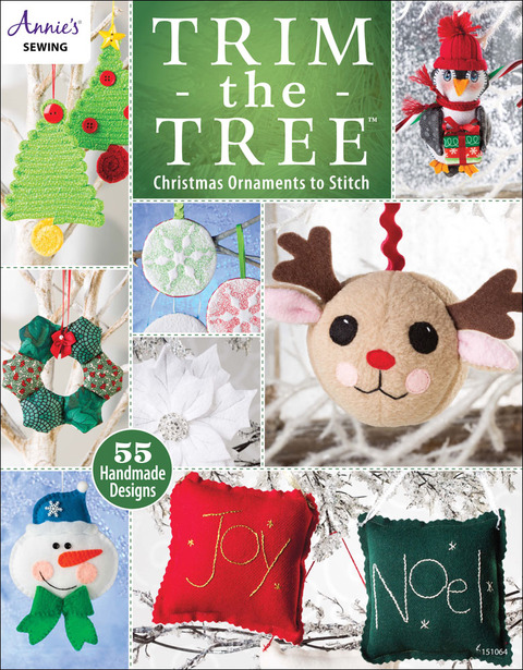 Cover image for book Trim the Tree: Christmas Ornaments to Stitch