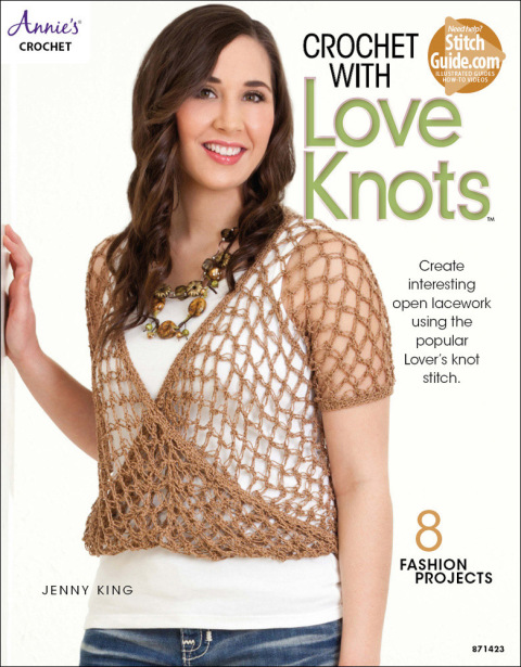 Cover image for book Crochet with Love Knots