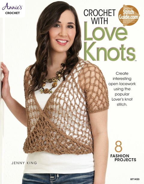 Cover image for book Crochet with Love Knots