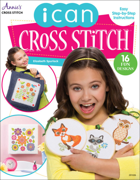 Cover image for book I Can Cross Stitch