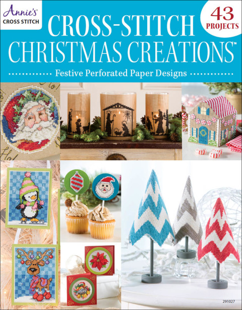 Cover image for book Cross-Stitch Christmas Creations: Festive Perforated Paper Designs