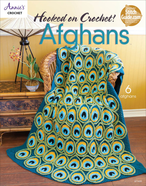 Cover image for book Hooked on Crochet! Afghans
