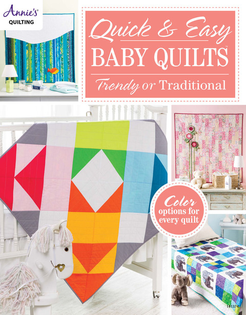 Cover image for book Quick & Easy Baby Quilts: Trendy or Traditional