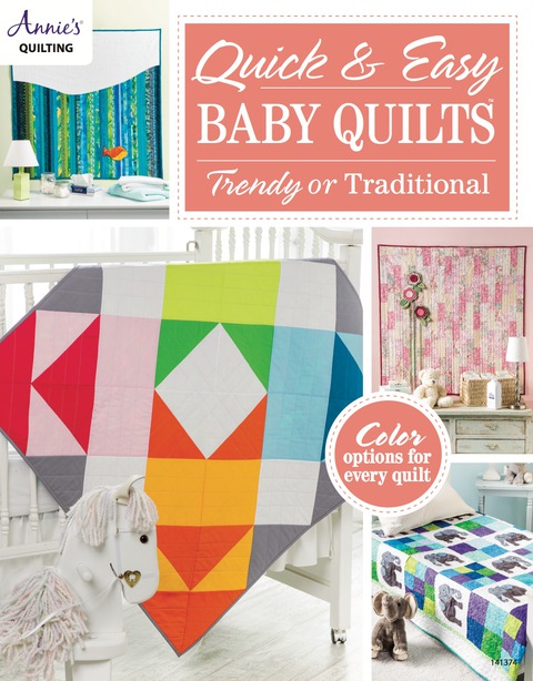 Cover image for book Quick & Easy Baby Quilts: Trendy or Traditional