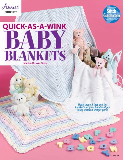 Cover image for book Quick-as-a-Wink Baby Blankets