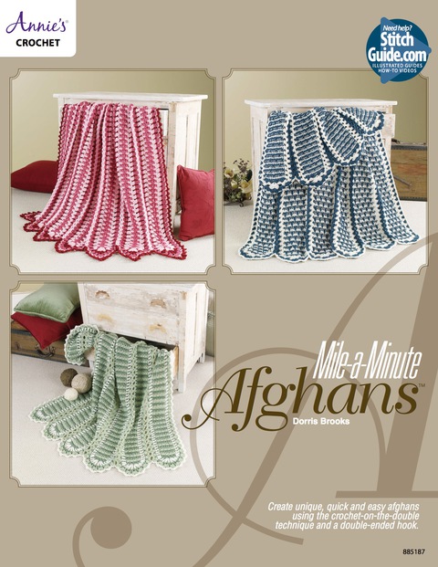 Cover image for book Mile-A-Minute Afghans