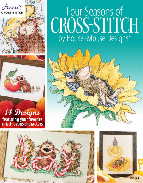 Cover image for book Four Seasons of House-Mouse Cross-Stitch
