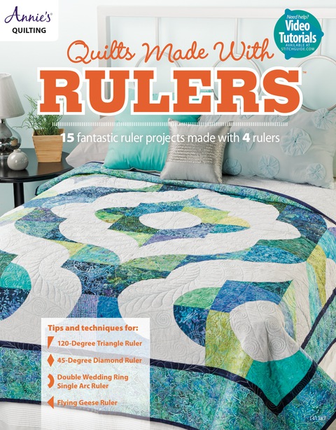 Cover image for book Quilts Made with Rulers