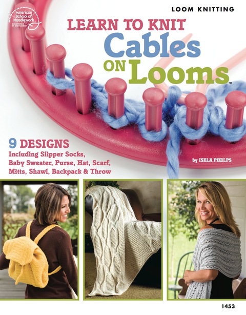 Cover image for book Learn to Knit Cables on Looms
