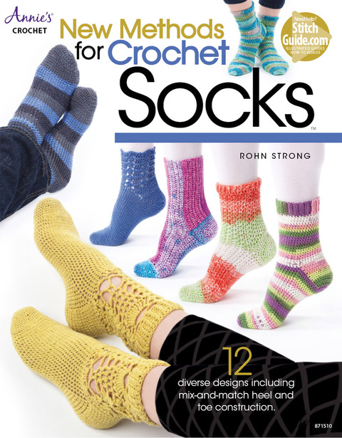 Cover image for book New Methods for Crochet Socks