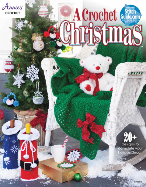 Cover image for book A Crochet Christmas