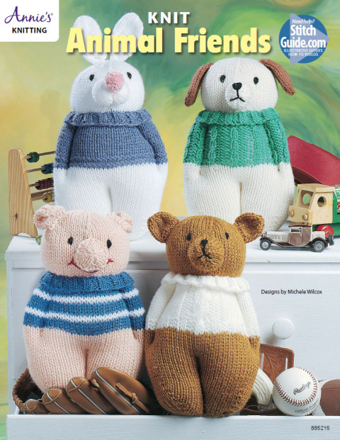 Cover image for book Knit Animal Friends