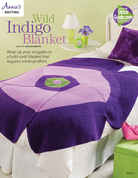 Cover image for book Wild Indigo Blanket Knit Pattern