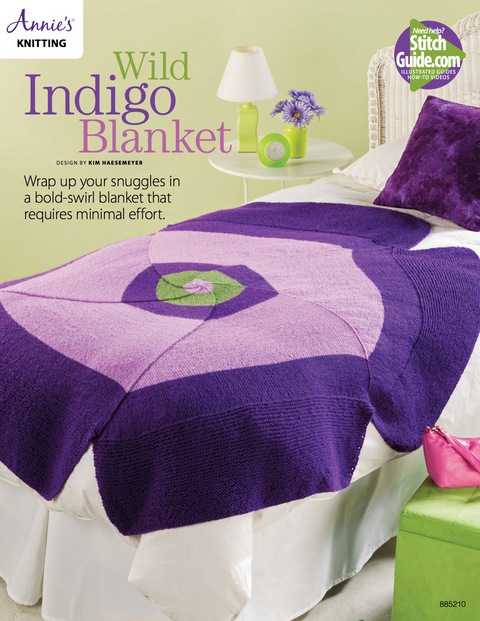Cover image for book Wild Indigo Blanket Knit Pattern