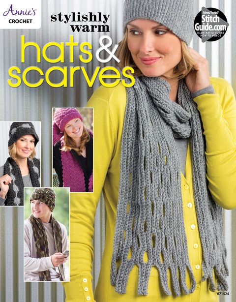 Cover image for book Stylishly Warm Hats & Scarves