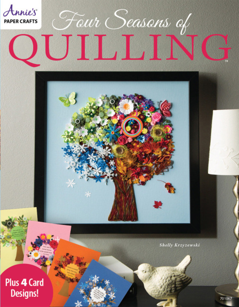 Cover image for book Four Seasons Quilling Sampler