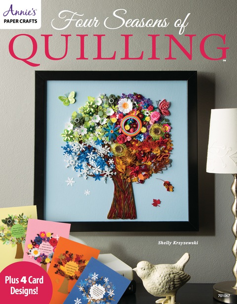 Cover image for book Four Seasons Quilling Sampler