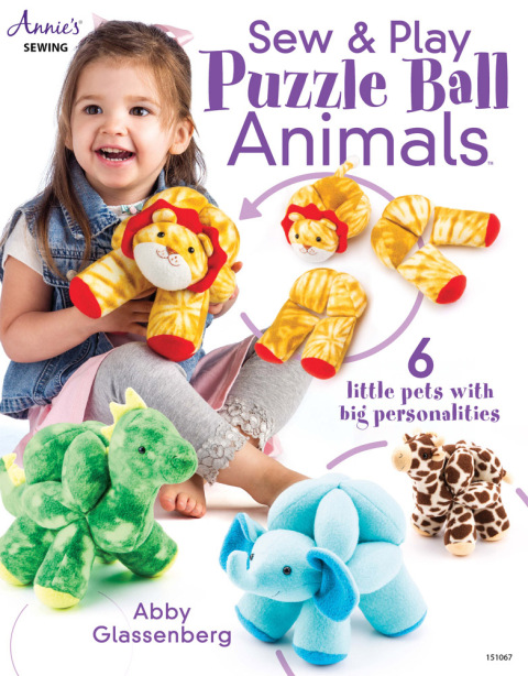 Cover image for book Sew &amp; Play Puzzle Ball Animals