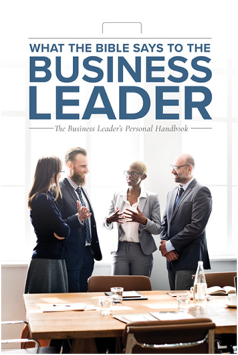 Cover image for book What the Bible Says to the Business Leader