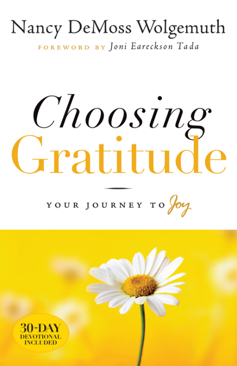 Cover image for book Choosing Gratitude